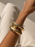 Bracelete Curve dourado