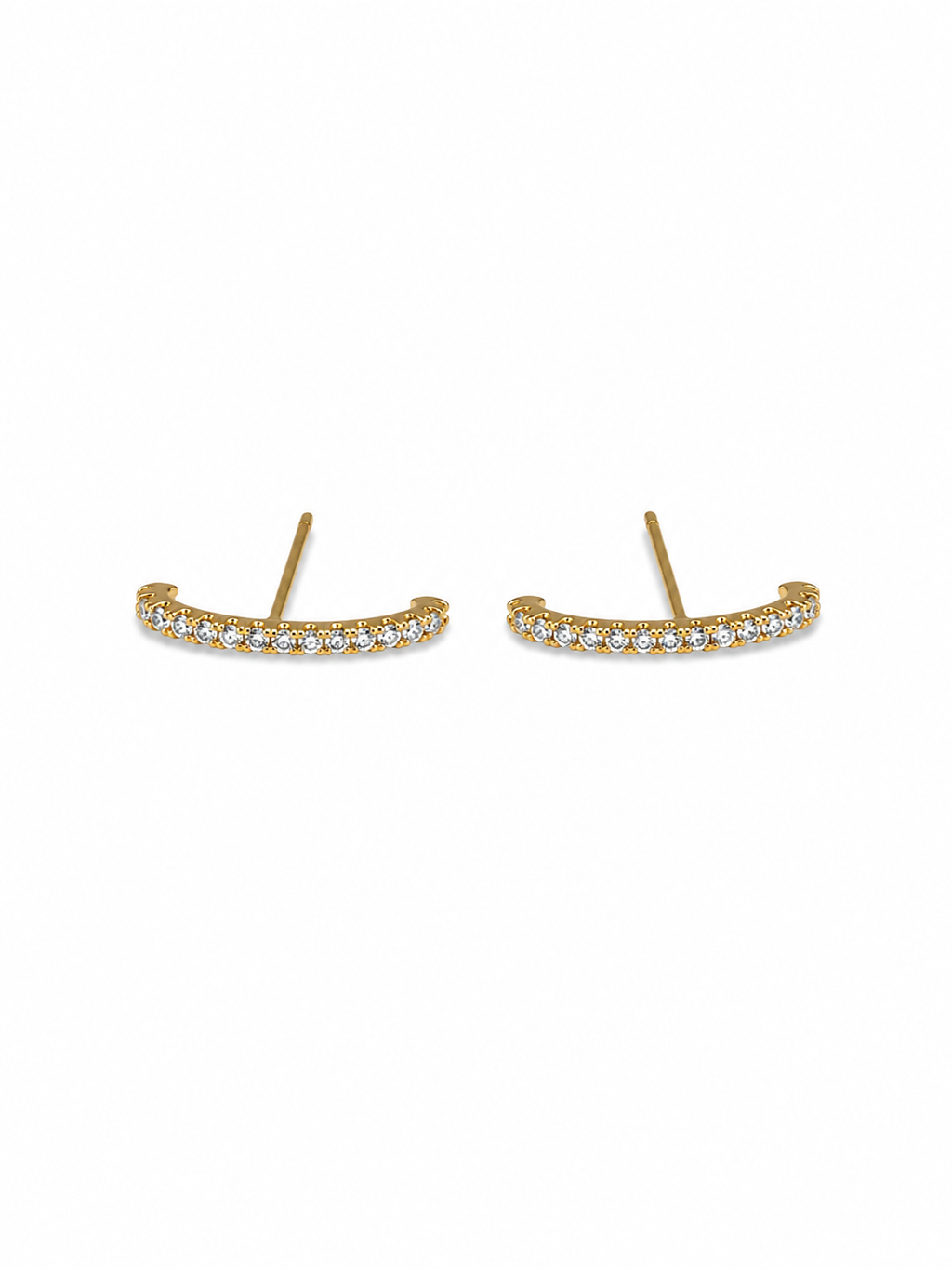 Brinco Ear Hook Line dourado