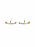 Brinco Ear Hook Line dourado
