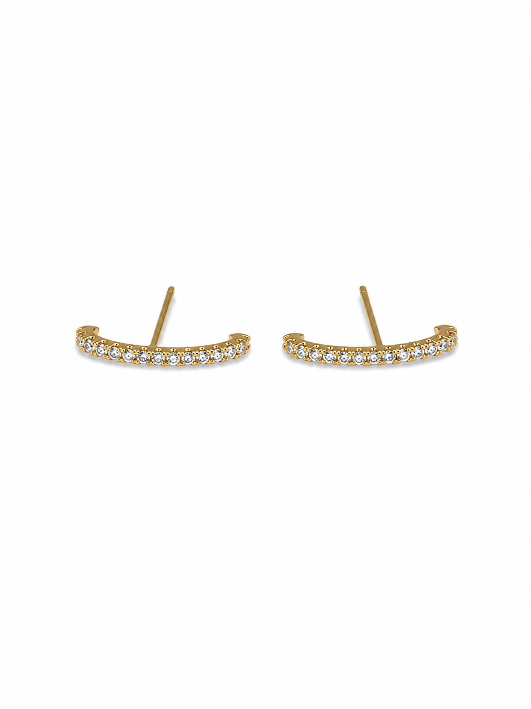 Brinco Ear Hook Line dourado