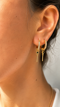 Argola Drop dourada