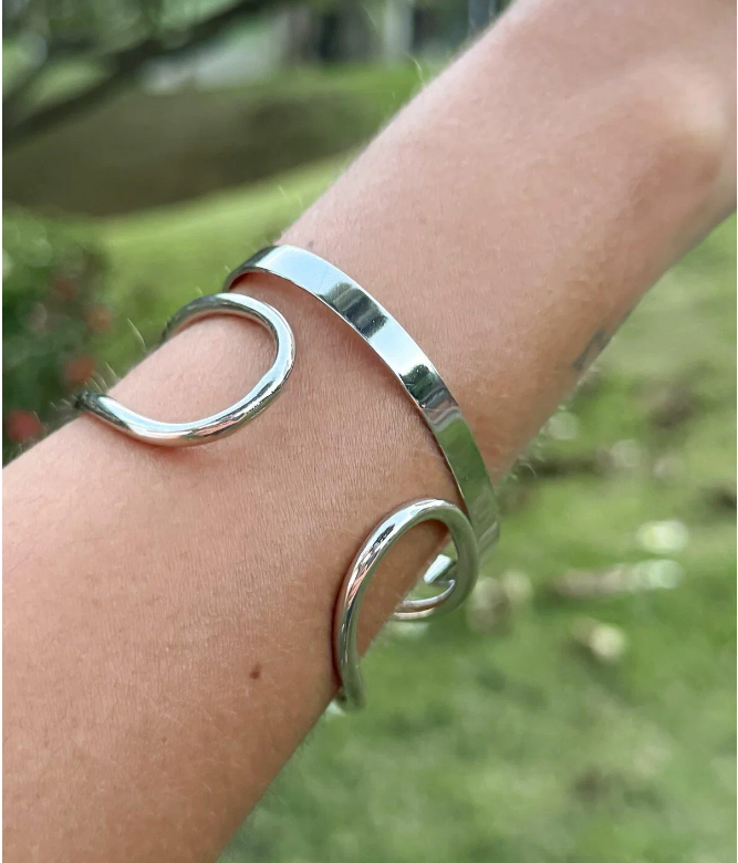 Bracelete Glam prata