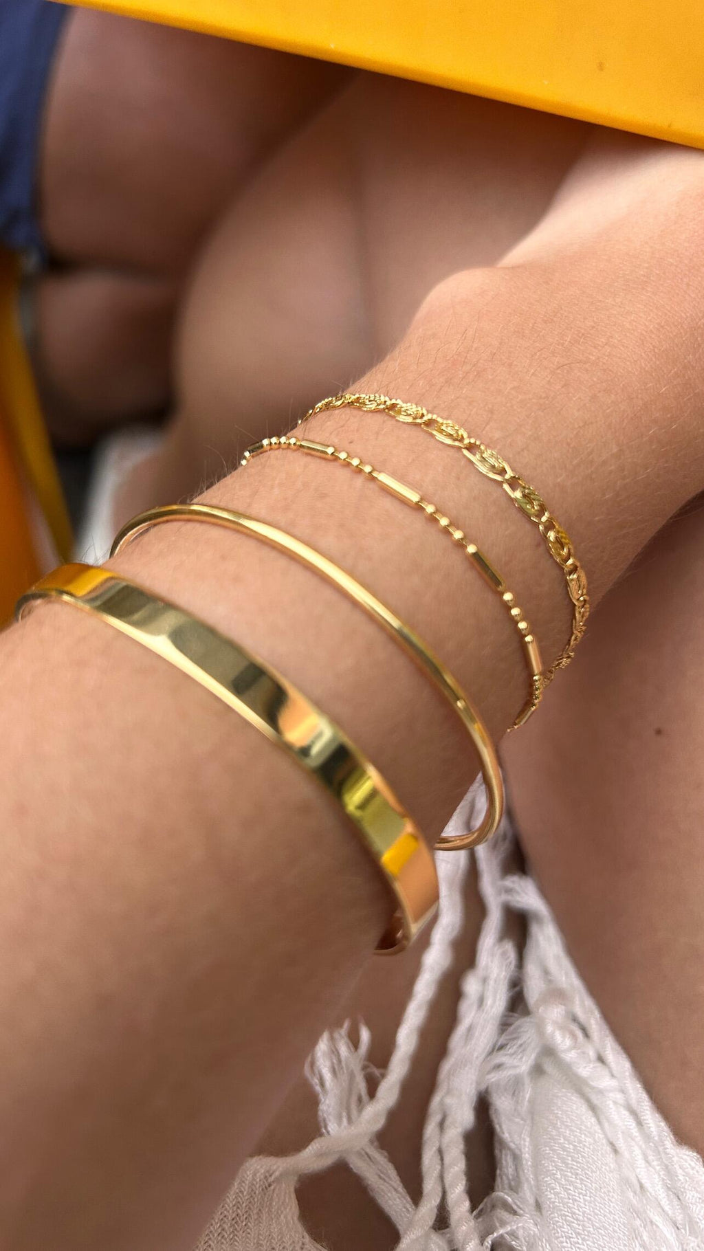 Pulseira Lune dourada