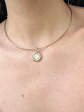 Colar Lemi dourado