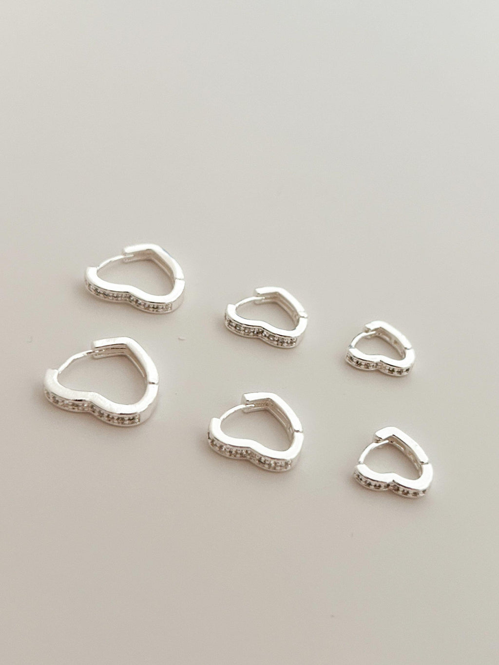 Trio Argola Heart