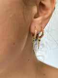 Argola Drop dourada