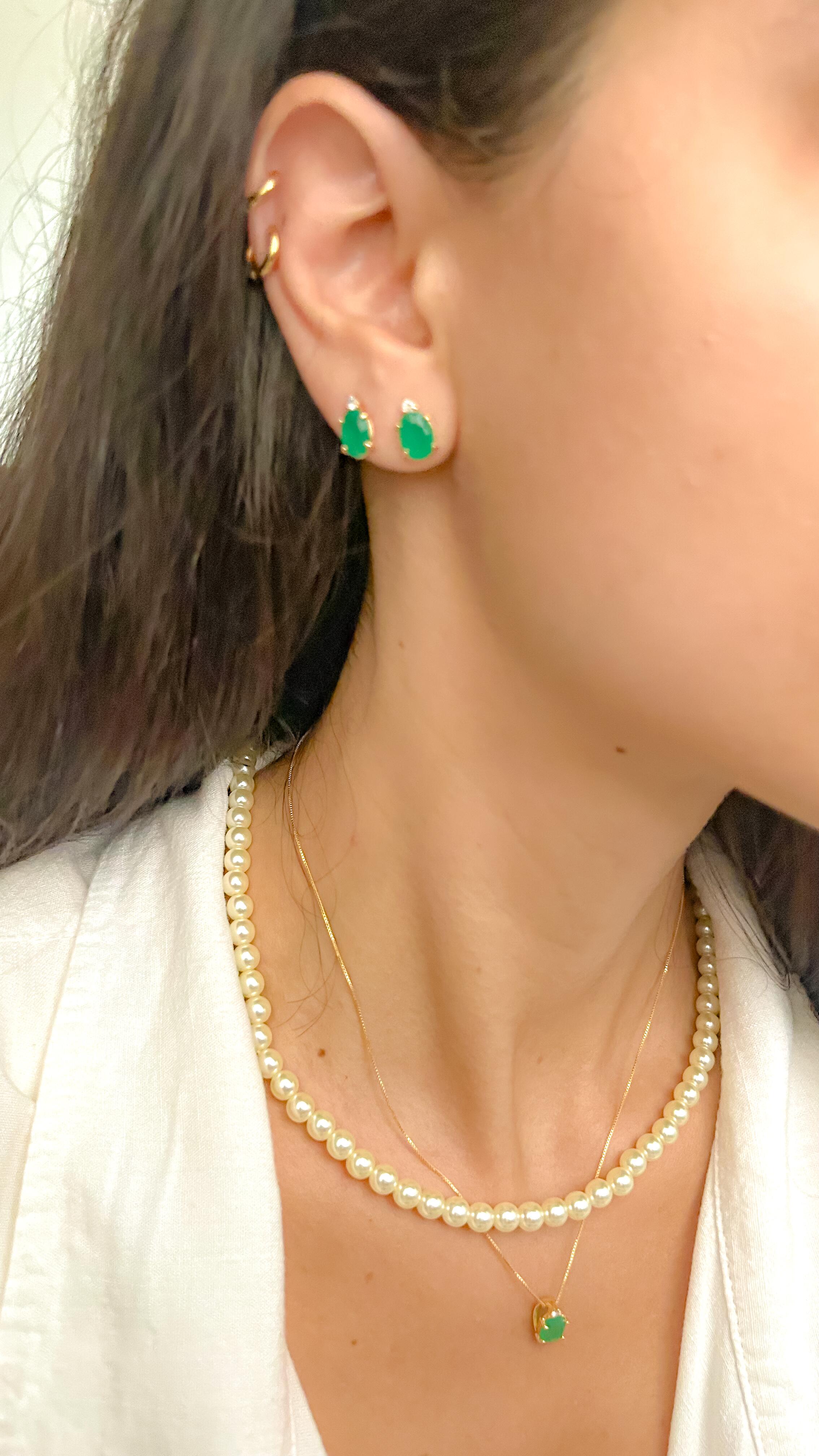 Colar Cléo dourado