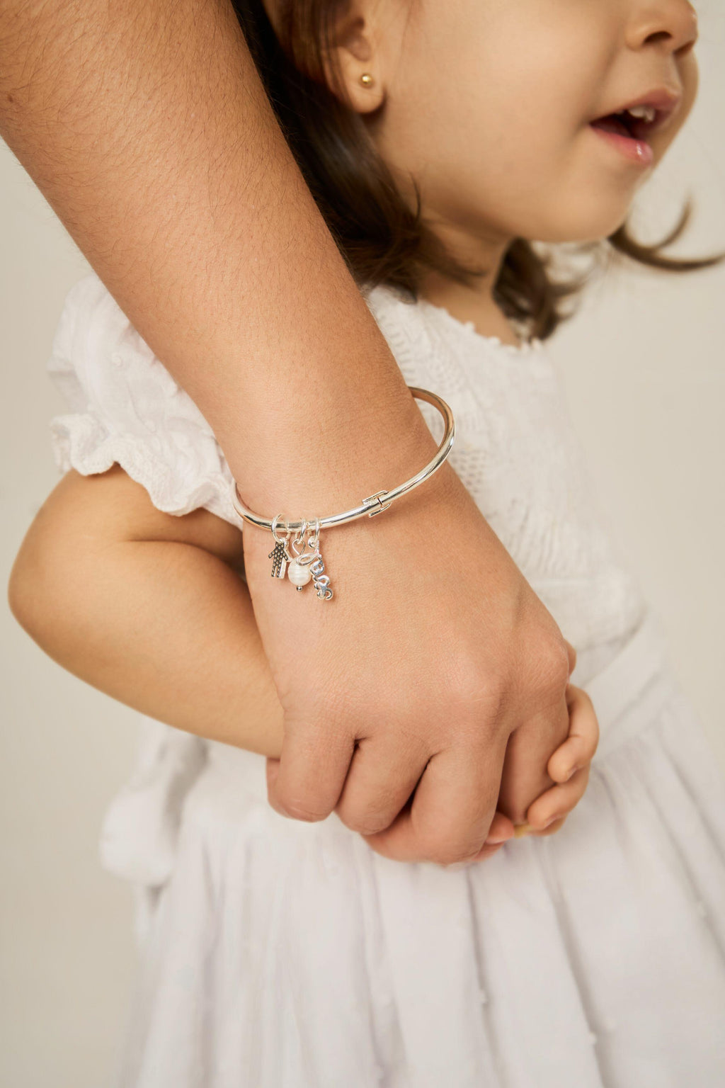 Kit Bracelete 2 | Bracelete + 1 pingente filho (a) + 2 pingentes