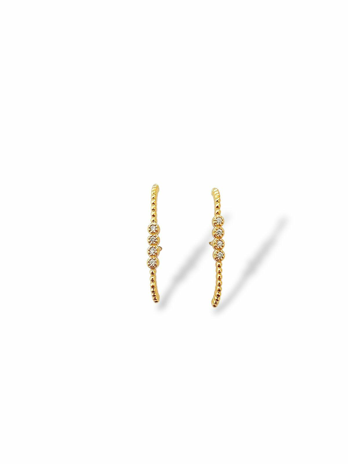 Brinco Lille dourado