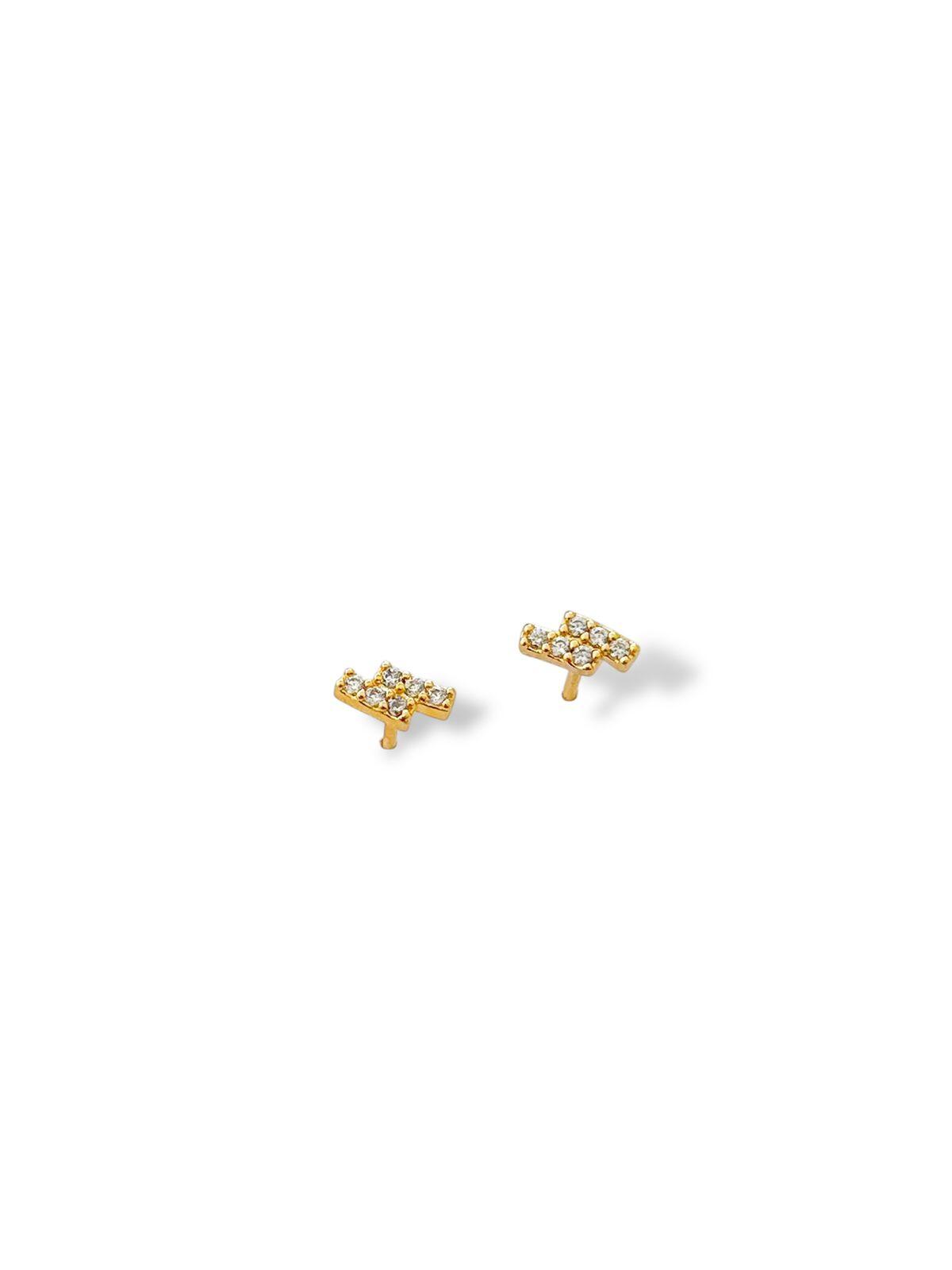 Brinco Lyra dourado