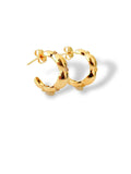 Argola Classy dourada