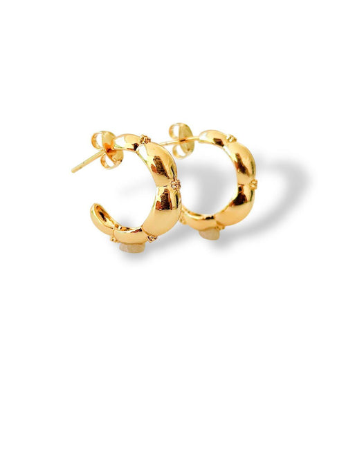Argola Classy dourada