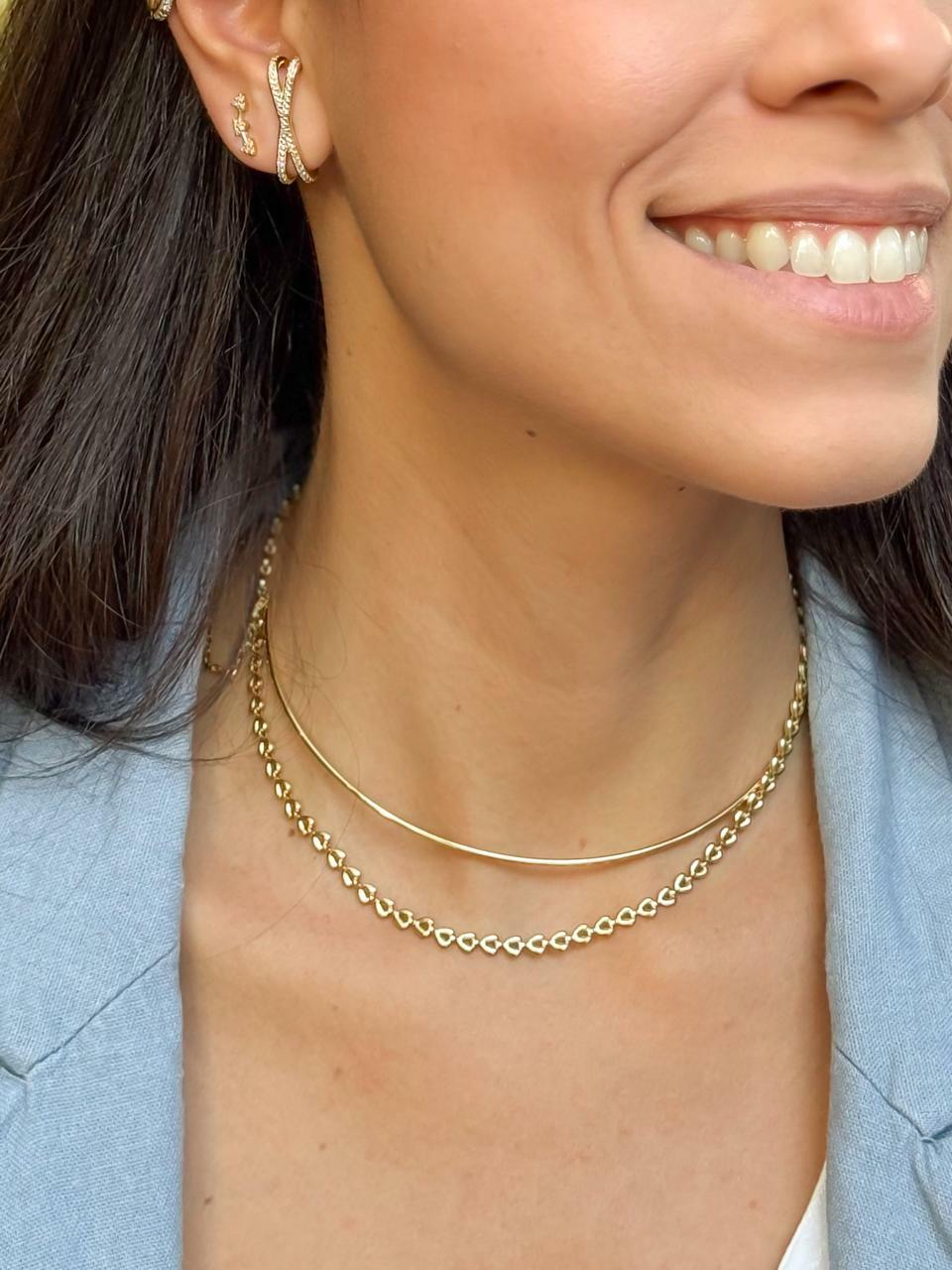 Colar Amie dourado